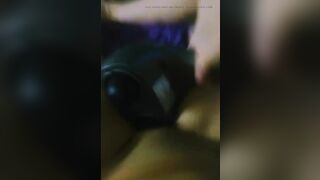 Using a deep tissue massager on my pussy gets my body vibrating good