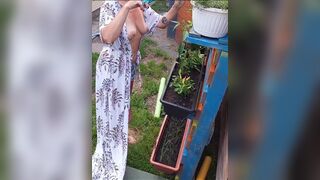 Gardening without t-shirt! - 10 image