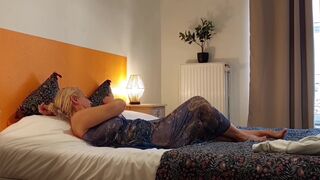 Beautiful Blonde Amateur Mature Wife Enjoys Sex Games - 7 image