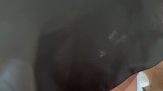 Horny stepbrother fucked me, took off the condom and came inside