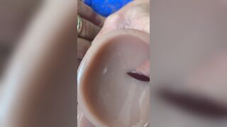 12 Inch Dildo Out Fucking Myself