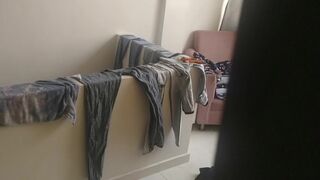 my cuckold hubby watches me being fucked by the inexperienced neighbor in the living room - 3 image