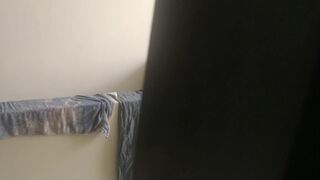 my cuckold hubby watches me being fucked by the inexperienced neighbor in the living room - 7 image