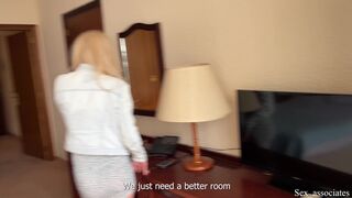 "No, you won't put your dick in my pussy, it's for your father, but my ass on contrary..." Stepmom shares the bed with stepson - 4 image