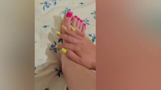 A video for fans of my inexperienced shaved legs - 12 image