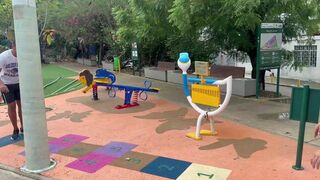 I play with a strange boy in the park on the little plane and we end up at his stepfathers' house fucking very well hl