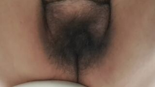 Milf maduro registra sua buceta por baixo