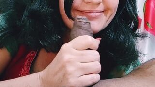 Horny Wife Pleasures Her Men