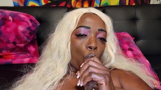 Mochaswallows Xtreme Glass Dildo Orgasm