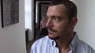 Casting this sexy german blonde