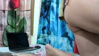 They are enjoying intensive Love.