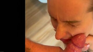 Hot Blonde Milf Best Facial Cumshot Compilation - 3 image