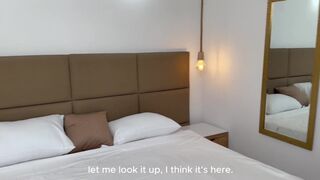 My MILF BFF wants to fuck and her husband doesn't, so we have athreesome with her but he catches us with cum in our mouths!