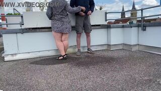 No matter how hard the plump mother-in-law tried, pissing splashed all over her legs