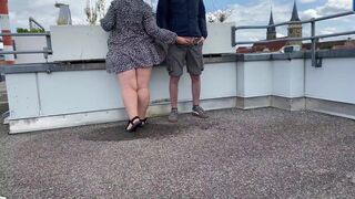 No matter how hard the plump mother-in-law tried, pissing splashed all over her legs