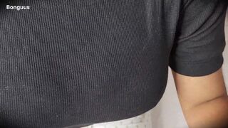 Big Boob Stepmom and her Dripping Wet Pussy Creampie Stepson Stepmom Sex Video - 2 image