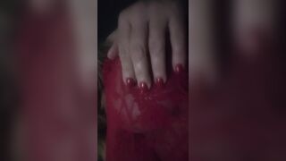 Christmasfun with Pussy and Cock Vibrator