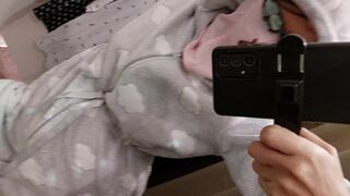 Big hairy latina nipples. Amateur wife trying on clothes. hairy pussy, sexy brunette, big ass, sexy clothes, panties, socks - 7 image