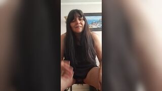 Stepson wants me to show him my pussy and tits to jerk off