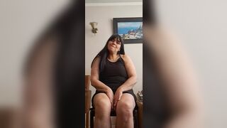 Stepson wants me to show him my pussy and tits to jerk off