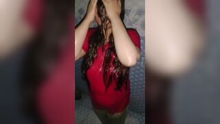 Big tits sexydesisara naked shower showing big boobs hot body