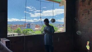 my little stepsister arrives from her summer camp and I greet her with the best fuck