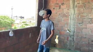 my little stepsister arrives from her summer camp and I greet her with the best fuck