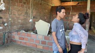 my little stepsister arrives from her summer camp and I greet her with the best fuck