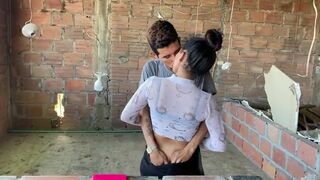 my little stepsister arrives from her summer camp and I greet her with the best fuck