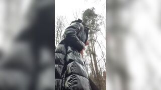 Milf Julie naked outdoors