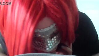 redhead amateur wife sucking good big dick