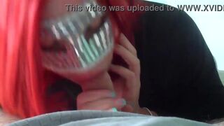 redhead amateur wife sucking good big dick