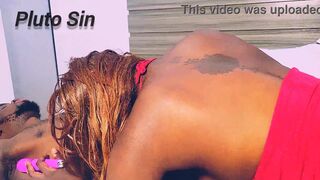 Romantic sex clips in lagos hotel from Jasmine Candy in sexy red dress