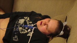 Thick MILF Gets Pussy Destroy By Huge Thick BBC Strap On Making Her Moan & Orgasm