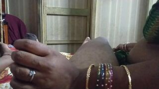 Aged aunty afair with sister's husband - 4 image