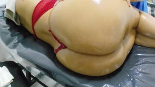 Pleasure and Relaxation Cheating Wife in the Massage Room