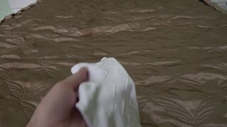 Step Sister Gives You A Blowjob And Lets You Cum At Her Feet - 1 image