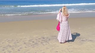 Amateur Blonde Mature Wife Enjoys Naked Sex - 1 image