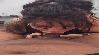 HOLLEE HUNTRESS DINES ON MAJIC