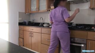 Step mom with huge round ass works as a maid and gets fucked by the boss - 4 image