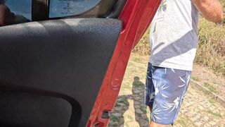 Ted hitched a ride with Mari and Chell and got a inexperienced girl in the back seat - Candy Debby