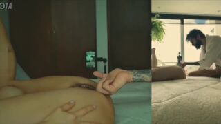 Foot fetish and a wild fuck on the first date on Tinder