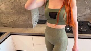 Brazenly Seduced and Fucked His Stepmother While Stepfather Was Away - Russian Amateur with Conversations and English Subtitles