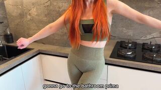 Brazenly Seduced and Fucked His Stepmother While Stepfather Was Away - Russian Amateur with Conversations and English Subtitles