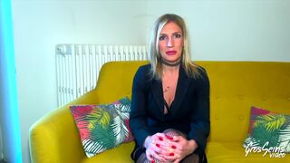 Atomic blonde Irina wants cock and pussy