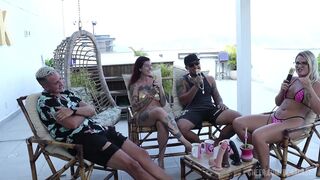 COMPILATIONS OF THE KOBRA COUPLE ON BORA CAST WITH BRUNA CARLOS - PART 3 (WATCH ON: SHEER/RED)