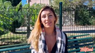 Kyara, Aude and Stella, a trio of naughty girls, share a cock - 1 image