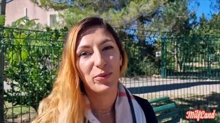 Kyara, Aude and Stella, a trio of naughty girls, share a cock - 3 image