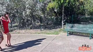 Kyara, Aude and Stella, a trio of naughty girls, share a cock - 7 image