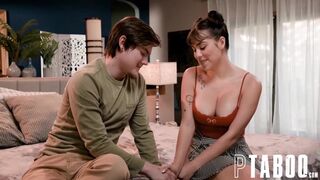 Dee Williams Teaches Stepson Tyler and Lilith Anal in Virginity-Saving Threesome!